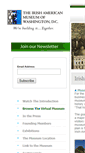 Mobile Screenshot of irishamericanmuseumdc.org